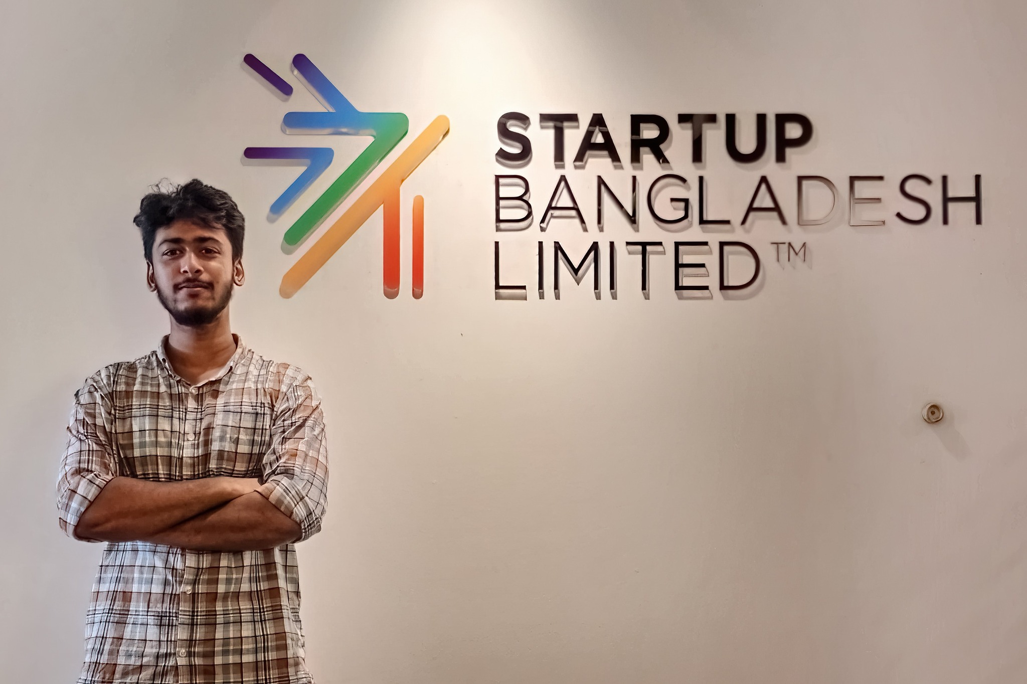 Rifat at Startup Bangladesh Limited for iDEA Consultation
